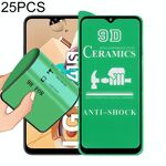 Per LG K41S 25 PCS 9D Full Screen full Colo Pellicola in ceramica