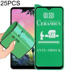 Per LG K50S 25 PCS 9D Full Screen full colla in ceramica