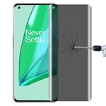 Per OnePLUS 9 Pro 0.3mm 9h Durezza superficie 3D Surved Superficie Privacy Vetro Pellicola Vetro