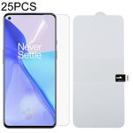 Per OnePLUS 9 / 9R 25 PCS Pellicola di idrogel a prova di esplosione a prova di esplosione