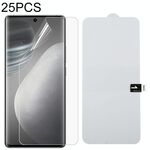Per vivo X60 Pro / X60 PRO 25 PCS Pellicola protettiva a schermo intero a prova di esplosione a prova di esplosione