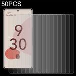 Per Google Pixel 6 50 PCS 0.26mm 9h Film in vetro temperato 9h 2,5D