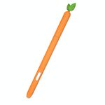 Per Samsung Galaxy Tab S6 Lite P610 / P615 Frutta e vegetale Stilus Stylus Stylus Custodia protettiva in silicone (carota)