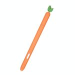 Per Samsung Galaxy Tab S7 SM-870 / SM-T875 Frutta e vegetale Stilus Stylus Silicone Case protettiva (carota)