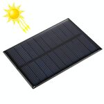 Cella modulo pannello solare batteria fai da te da 5 V 0,8 W 150 mAh, dimensioni: 99 x 69 mm