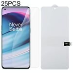 Per OnePLUS Nord CE 5G 25 PCS Full Screen Protector Pellicola antima anteriore antidogel