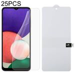 Per Samsung Galaxy A22 5G 25 PCS Protezione a schermo intero Proteggi a prova di esplosione Front Hydrogel