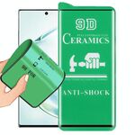 Per Samsung Galaxy Note10 + film in ceramica colla a schermo intero 9D a schermo intero