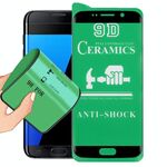 Per Samsung Galaxy S7 Edge 9D Full Schermo intero Pellicola in ceramica