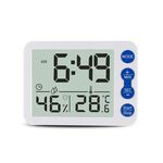 TS-9606-WL Allarme di grande schermo Timer Timer Temperatura Temperatura Temperatura (Bianco Blu) (Bianco Blu)