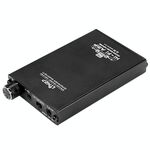 A935 Amplificatore per cuffie portatile Amplificatore per cuffie con altoparlante stereo, supporto Power Bank (nero)