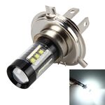 H4 4.2W 290 LM 6000K Fendinebbia per auto con 16 lampade 3535, CC 12V-24V (luce bianca)
