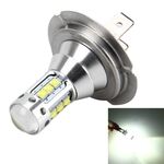 H7 50W 500 LM 6000K Fendinebbia per auto con 16 lampade CREE, CC 12V-24V (luce bianca)