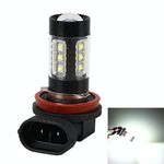 H11 4.2W 290 LM 6000K Fendinebbia per auto con 16 lampade 3535, CC 12V-24V (luce bianca)