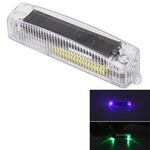 Luce di rete colorata multifunzione solare Luce di avvertenza Luci lampeggianti Avvertenza per auto Luce stroboscopica Auto nella rete Luci decorative da cavaliere