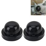 2 PCS K95 Universal Car LED Faro HID Lampada allo xeno Coperchio antipolvere in silicone Tappi di tenuta Coperchio antipolvere per auto Coperchio antipolvere impermeabile per retrofit auto, Diametro interno: 9,5 cm