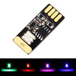 Car Styling USB LED Atmosfera acustica colorata Luce tattile Cambia colore che regola la lampada dell'umore