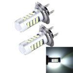 2 PCS H7 10W 900LM 8000K 42 SMD-2835 LED Fendinebbia per auto, DC 12V (luce bianca)