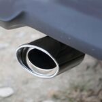 Tubi di coda in acciaio inossidabile con modifica del silenziatore del tubo di scarico dell'automobile (diametro interno 60 mm)