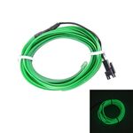 Striscia LED flessibile a luce fredda 1M per la decorazione dell'auto (luce verde)