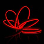 Striscia LED flessibile a luce fredda da 1 m per la decorazione dell'auto (luce rossa)