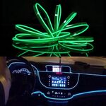 Striscia LED flessibile a luce fredda 2M per decorazione auto luce verde CMS7962GL 6922388206871