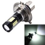 Fendinebbia per auto H4 7W 420LM 6000K con 42 lampade LED SMD-3528, CC 12V (luce bianca)