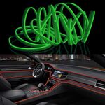 Striscia LED flessibile a luce fredda 3m per decorazione auto (luce verde)