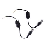 2 PCS HD3015 Balun video ricetrasmettitore passivo coassiale CVI / TVI / AHD impermeabile