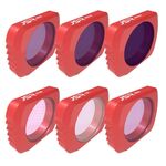 6 in 1 HD Slim ND4 e ND8 e ND16 e ND32 e CPL e ATSR Lens Filter per DJI OSMO Pocket