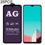 25 PCS AG Vetro temperato con copertura totale anti luce blu opaca per Vivo Z5x