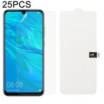 25 PCS Soft Hydrogel Film Full Cover Protezione anteriore con cotone alcolico + Scratch Card per Huawei Maimang 8 / P Smart + 2019