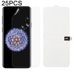 25 PCS Morbida pellicola in idrogel Protezione anteriore con copertura completa con cotone alcolico + Gratta e vinci per Galaxy S8 Plus
