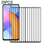 Per Huawei Honor 10X Lite 25 PCS Full Glue Pellicola in vetro temperato a schermo intero