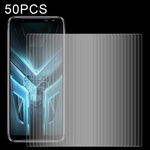 Per ASUS ROG Phone 3 Strix 50 PCS 0.26mm 9H 2.5D Pellicola in vetro temperato