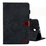Per Galaxy Tab A 10.1 (2016) / T580 Custodia in pelle a ribaltamento orizzontale stile business, con supporto e slot per schede, cornice per foto e funzione sleep / wake-up (nero)