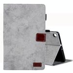 Per Galaxy Tab A 10.1 (2019) Custodia in pelle a ribaltamento orizzontale stile business, con supporto e slot per schede, cornice per foto e funzione di sospensione / sveglia (grigio)