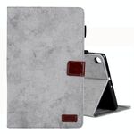 Per Galaxy Tab S5e / T720 Custodia in pelle ribaltabile orizzontale stile business, con supporto e slot per scheda, cornice per foto e funzione di sospensione / sveglia (grigio)