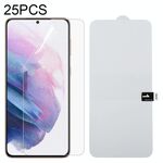 Per Samsung Galaxy S21 + 5G 25 PCS Full Screen Protector Pellicola idrogel anteriore antideflagrante