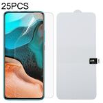 Per Xiaomi Redmi K30 Pro 25 PCS Full Screen Protector Pellicola idrogel anteriore antideflagrante