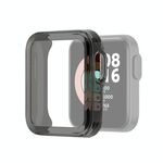 Per Xiaomi MI Watch Lite / Redmi Guarda la custodia protettiva in TPU a metà copertura (nero trasparente)