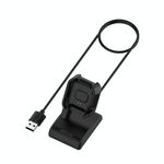 Per Xiaomi MI Watch Lite / Redmi orologio USB Portabagitore magnetico USB con funzione dati, lunghezza: 1m (nero)
