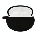 Per Huawei FreeBuds 4i Silicone wireless Bluetooth Auricolare Cassa protettiva Cassa di archiviazione (Nero)