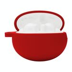 Per Huawei FreeBuds 4i Silicone wireless Bluetooth Auricolare Cassa protettiva Cassa di archiviazione (rossa)
