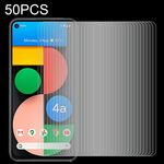 Per Google Pixel 4A 5G 50 PCS 0.26MM Film in vetro temperato 9h 2.5D