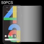 Per Google Pixel 4A 50 PCS 0.26mm 9h 2,5D film in vetro temperato