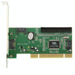 Scheda controller / scheda Serial ATA da PCI SATA a IDE (verde)