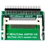 Adattatore maschio da CF a IDE a 44 pin da 2,5 pollici (verde)