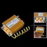 Video Dati Power Surge Protector 3 in 1 Surge Protection Arrester 220V (Golden)