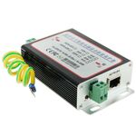 FSPD-02 Scaricatore di protezione contro le sovratensioni per monitor video CCTV 2 in 1 (nero)